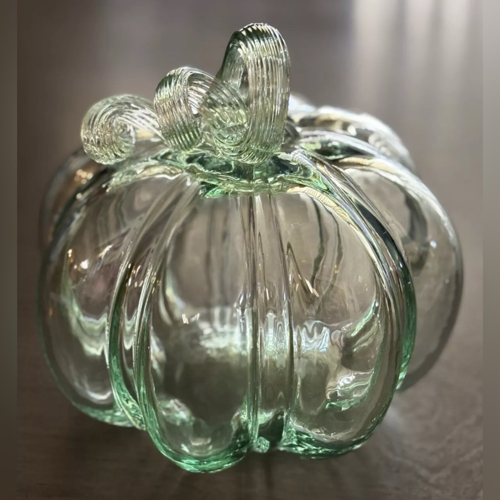 Glass Pumpkins with a Twist